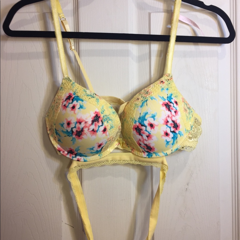 Yellow bra